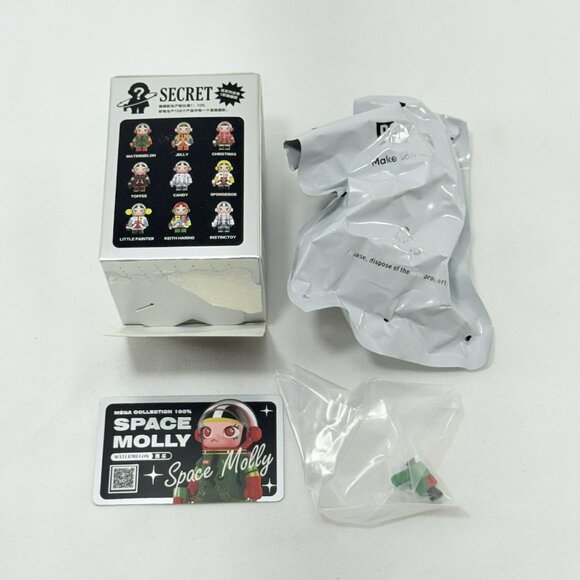 Authentic Pop Mart Mega Space Molly Watermelon Figure Toy Series 01 Unopened Box - Picture 1 of 9